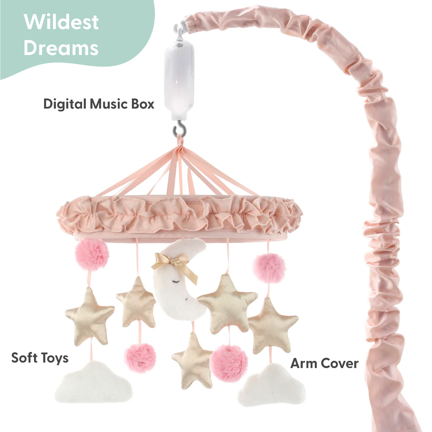 Grace Celestial Musical Crib Mobile - Image 2