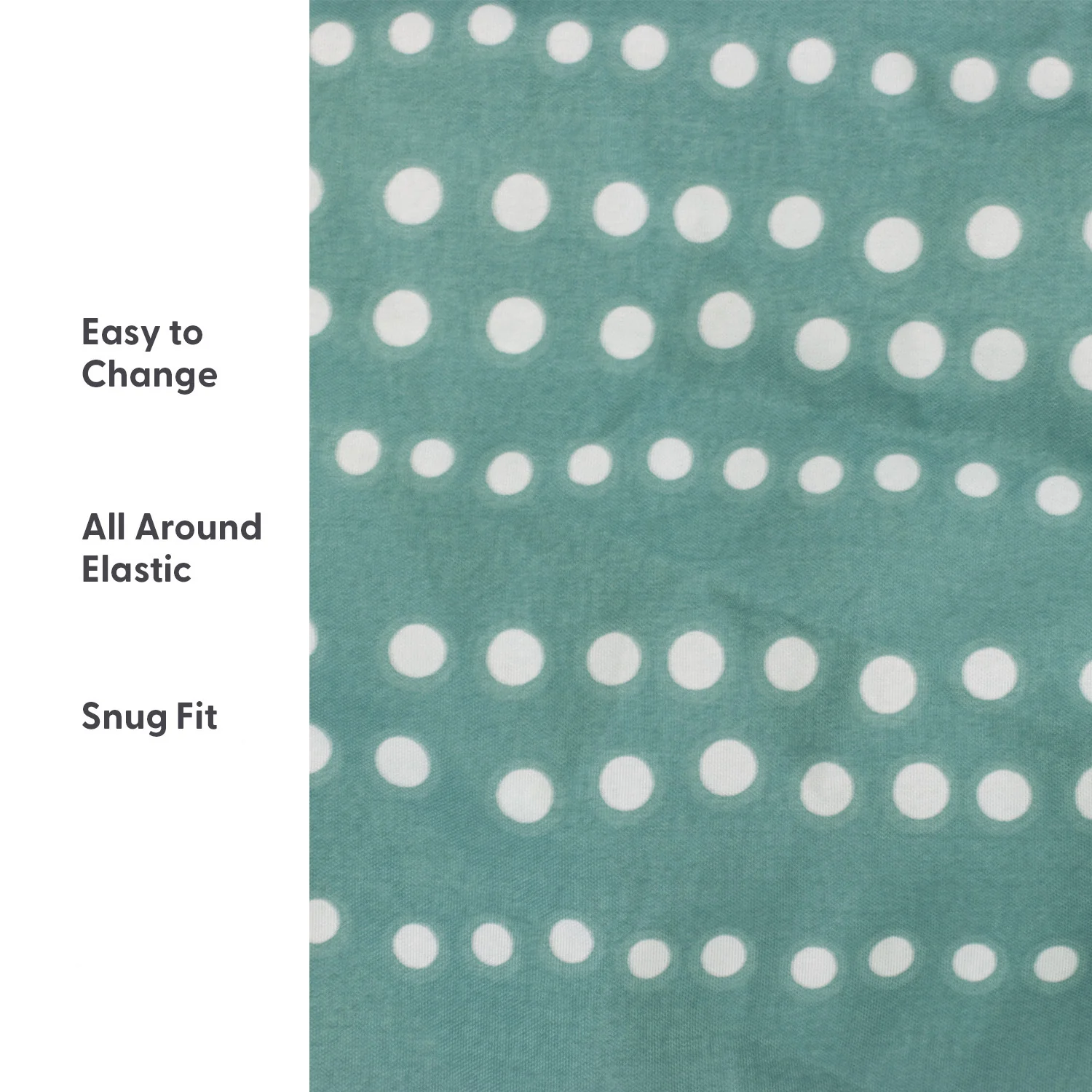 Green Dino Baby Bassinet Sheets 4-Pack for Girls - Image 3