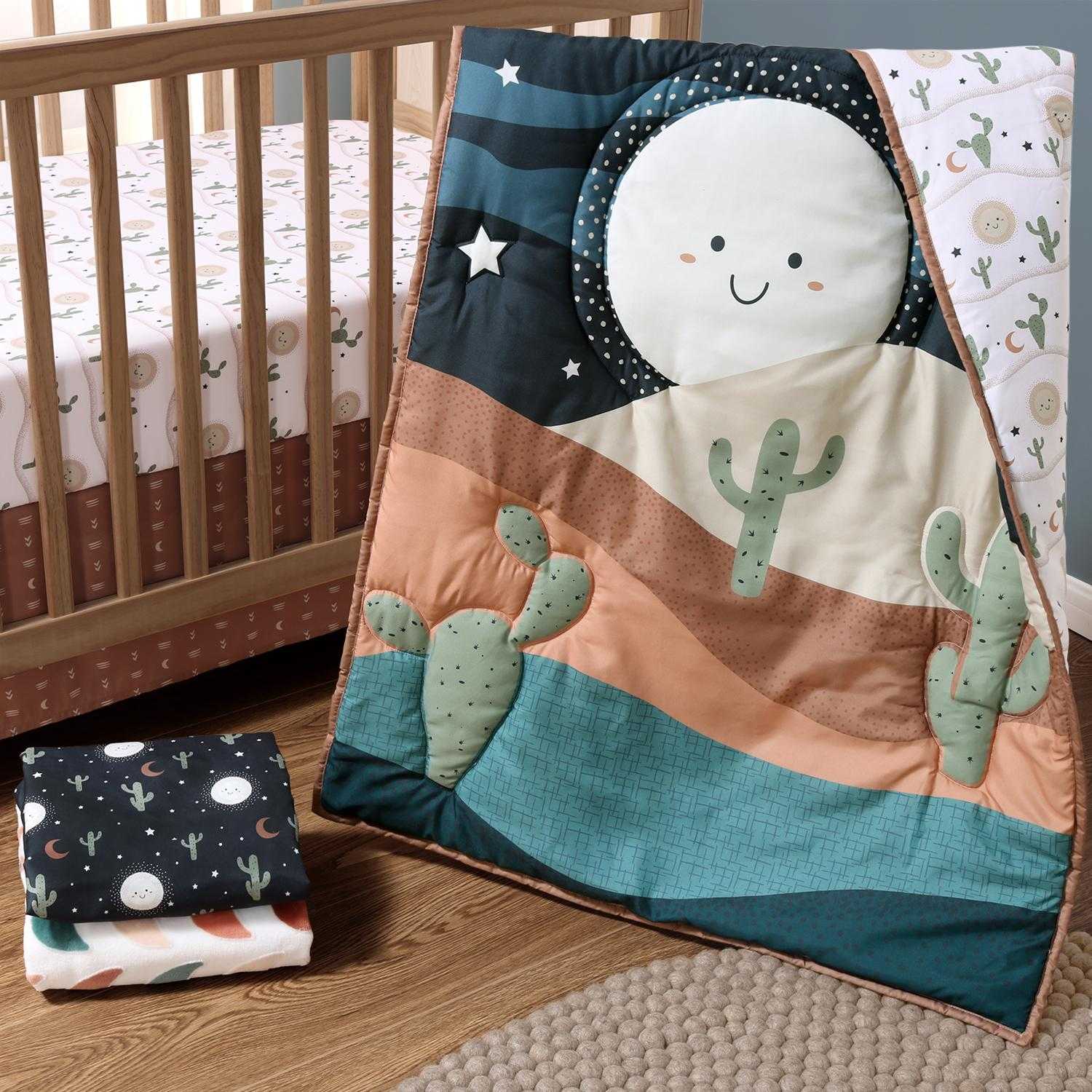Joshua Tree 5 Piece Baby Crib Bedding Set for Boys - Image 5