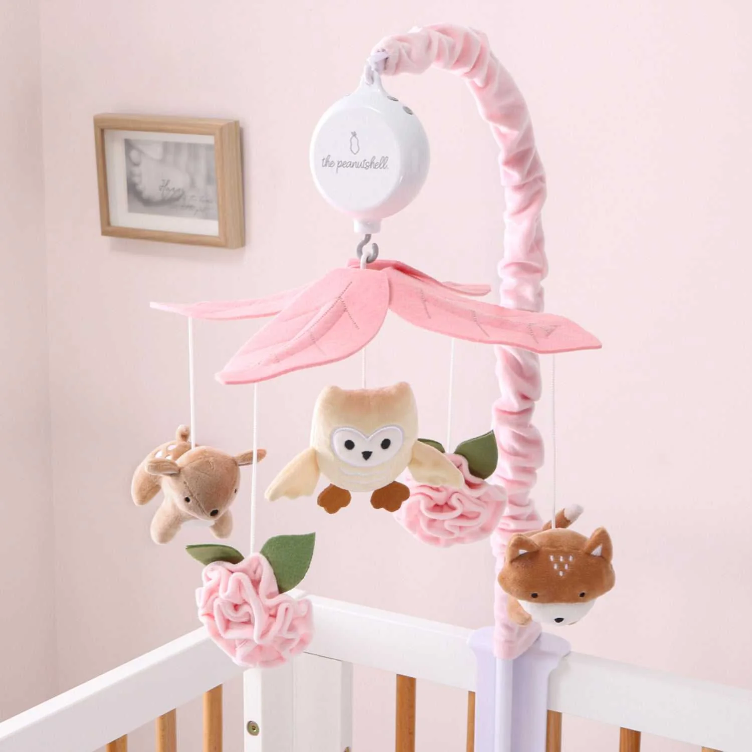 Little Forest Baby Musical Crib Mobile for Girls - Image 5