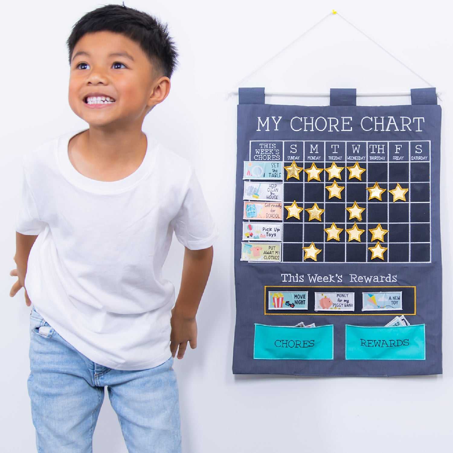 My First Chore Learning Calendar Wall Chart - Image 6