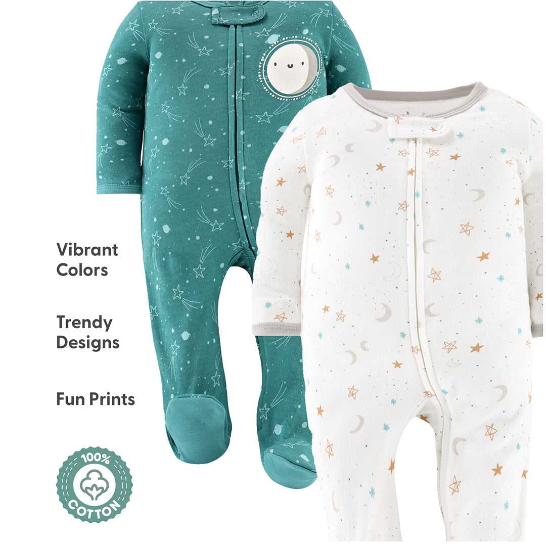 Celestial Baby Clothes for Boys or Girls Set of 3 - Image 3
