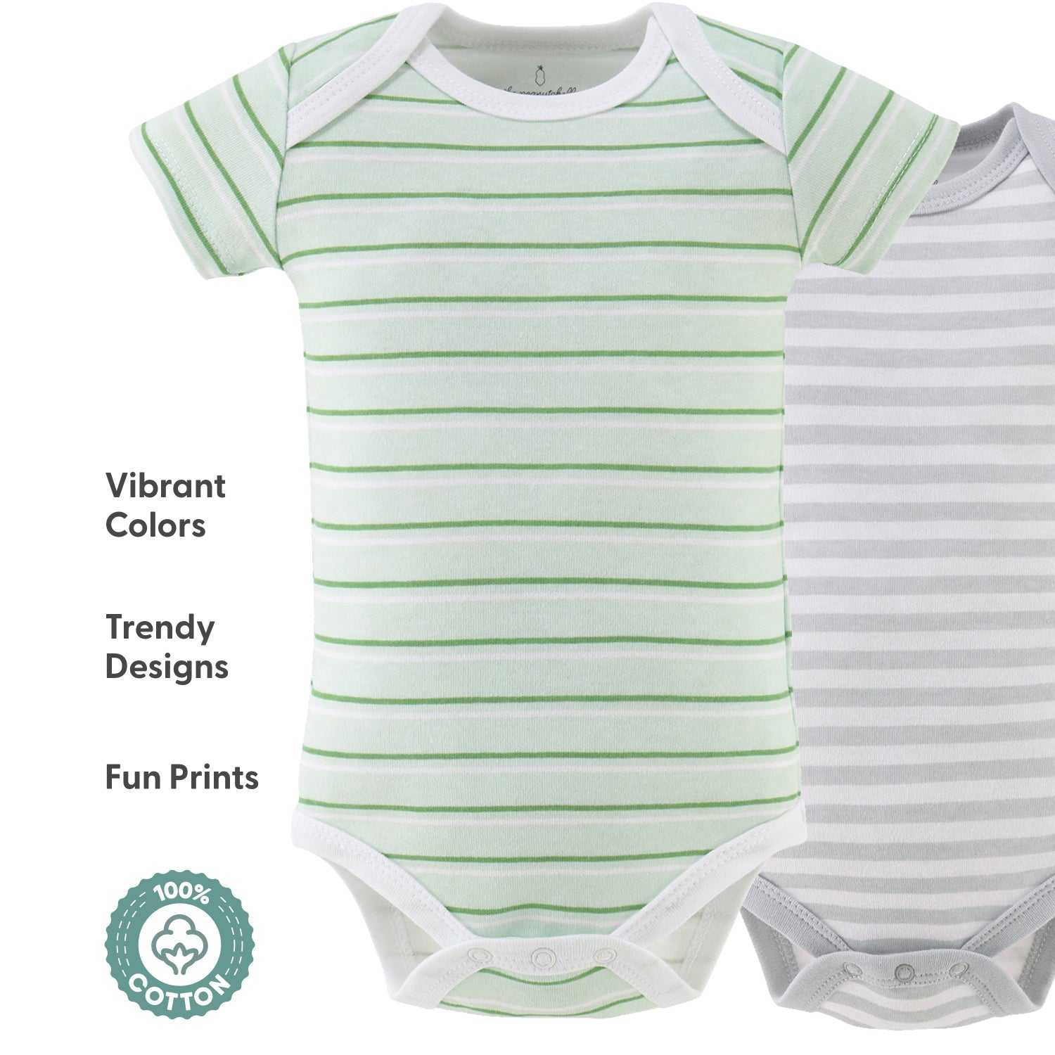 Neutral Safari 7-Pack Bodysuits - Image 3