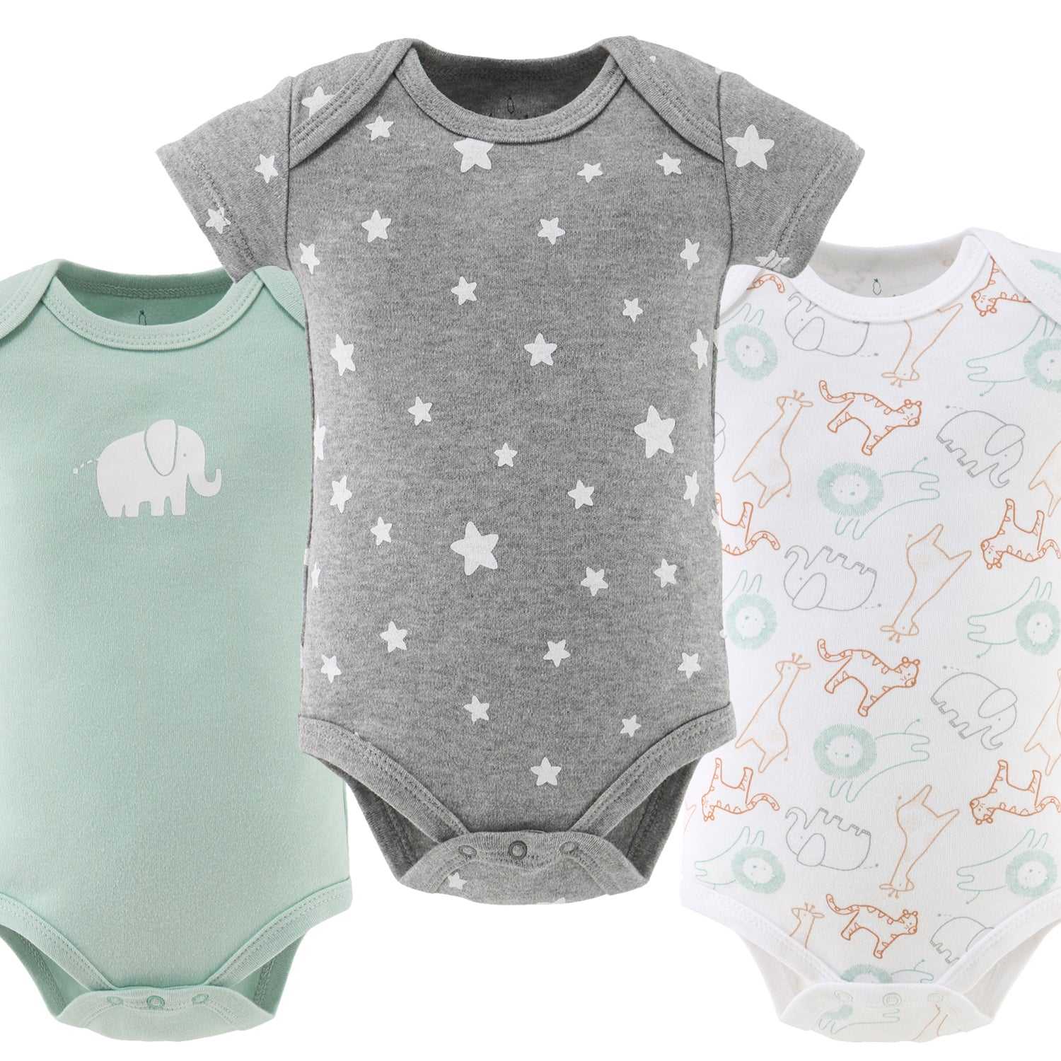 Neutral Safari 7-Pack Bodysuits - Image 5