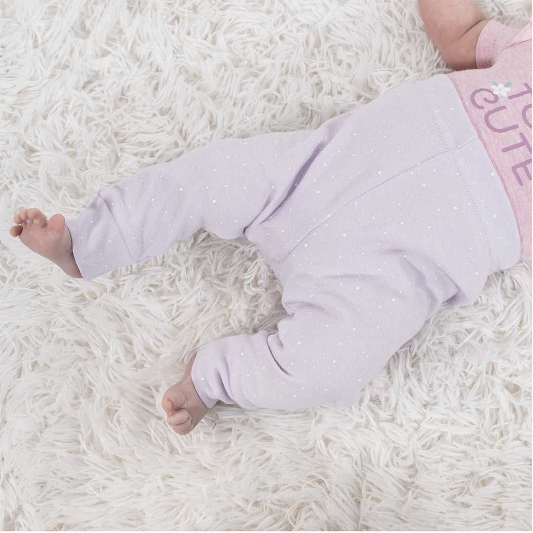 Pastel 5 Pack Baby Girl Pants Set - Image 6