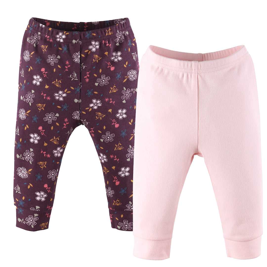 Polka Dots and Floral Print 5-Pack Pants - Image 5