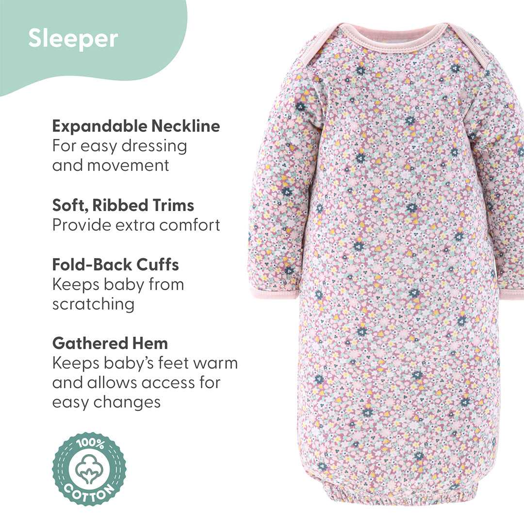 Prairie Floral Baby Layette Gift Set, 16 Piece - Image 4