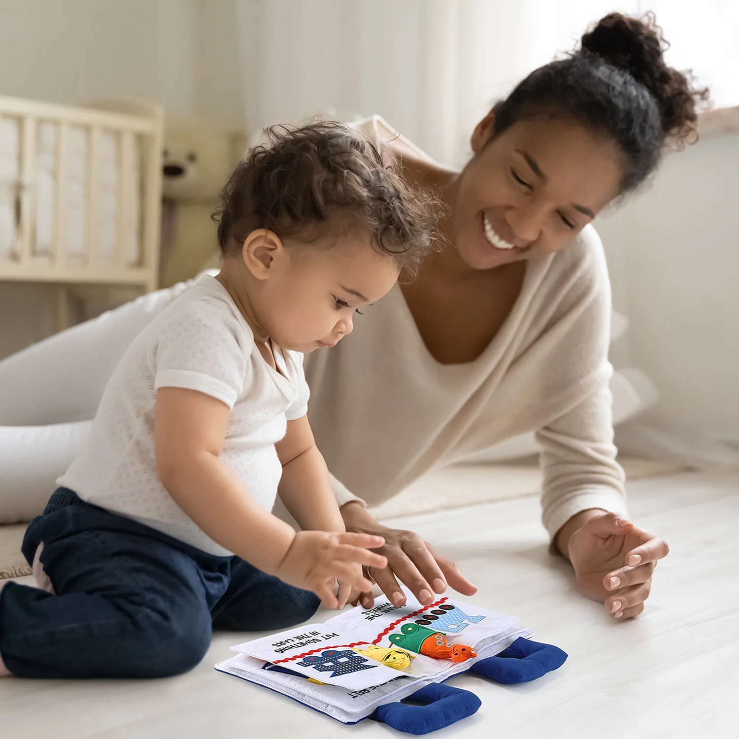 Quiet Time Busy Soft Interactive Cloth Activity Book - Image 7