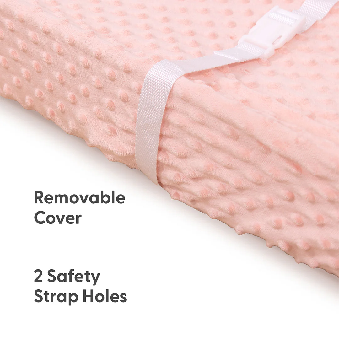 Rainbow Floral Plush Minky 3-Pack Changing Pad Covers - Image 3