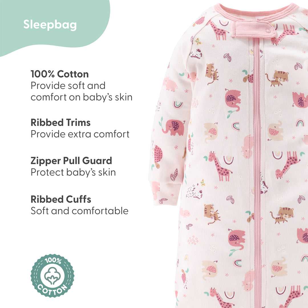 Rainbow Safari 23-Piece Layette Gift Set - Image 4