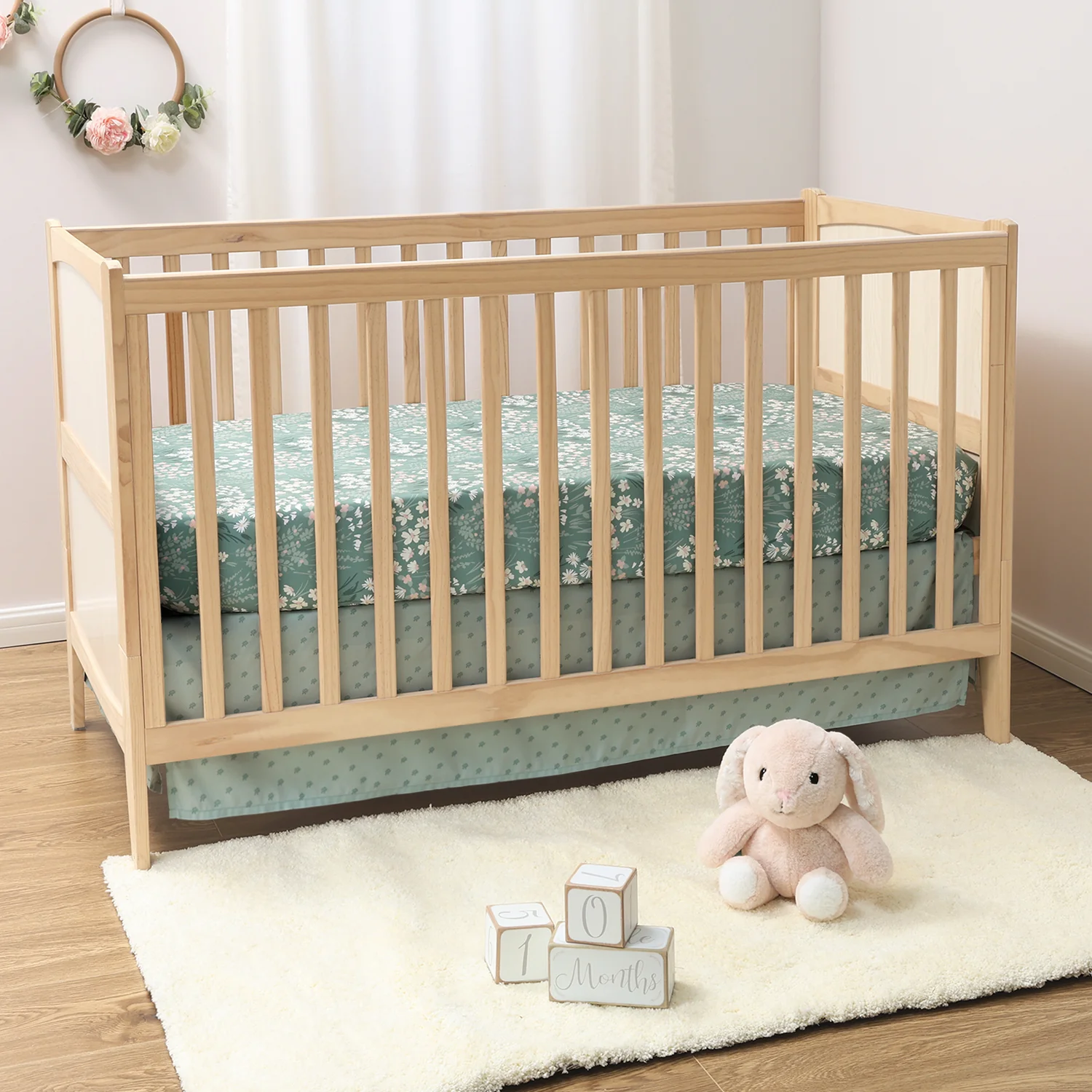 Sage Meadow 3-Piece Crib Bedding Set - Image 6