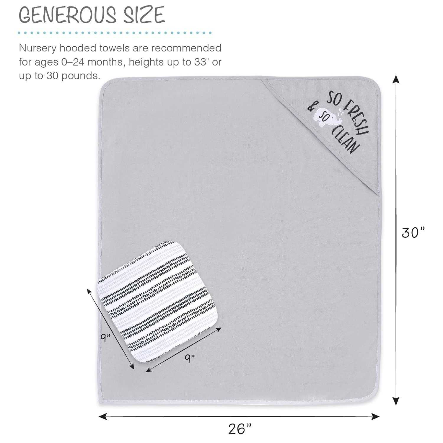 So Fresh Hooded Towels & Washcloths - Image 5