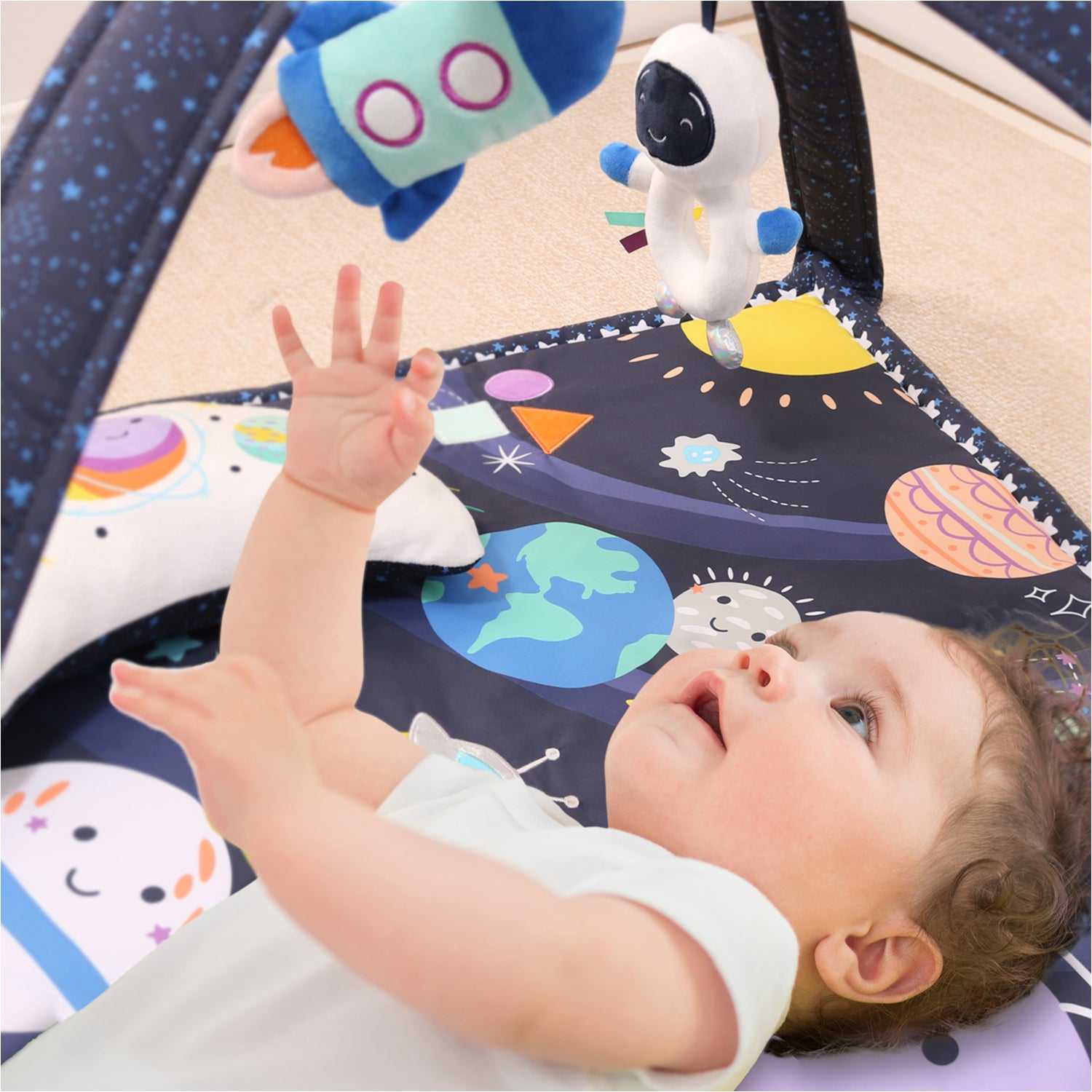 Space Baby Play Gym & 7-in-1 Play Mat - Image 5