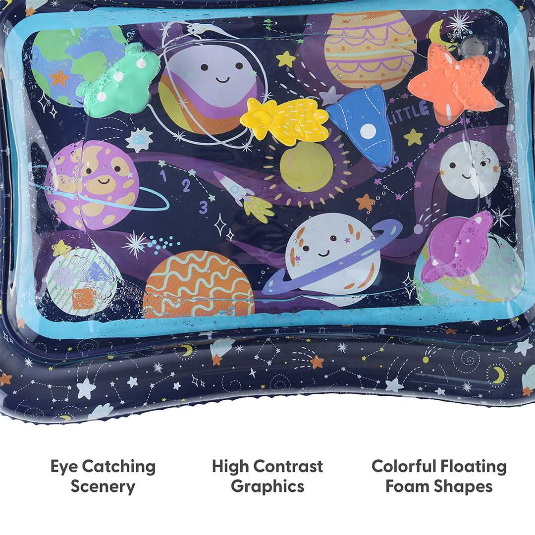 Space Tummy Time Water Play Mat Girls or Boys - Image 3