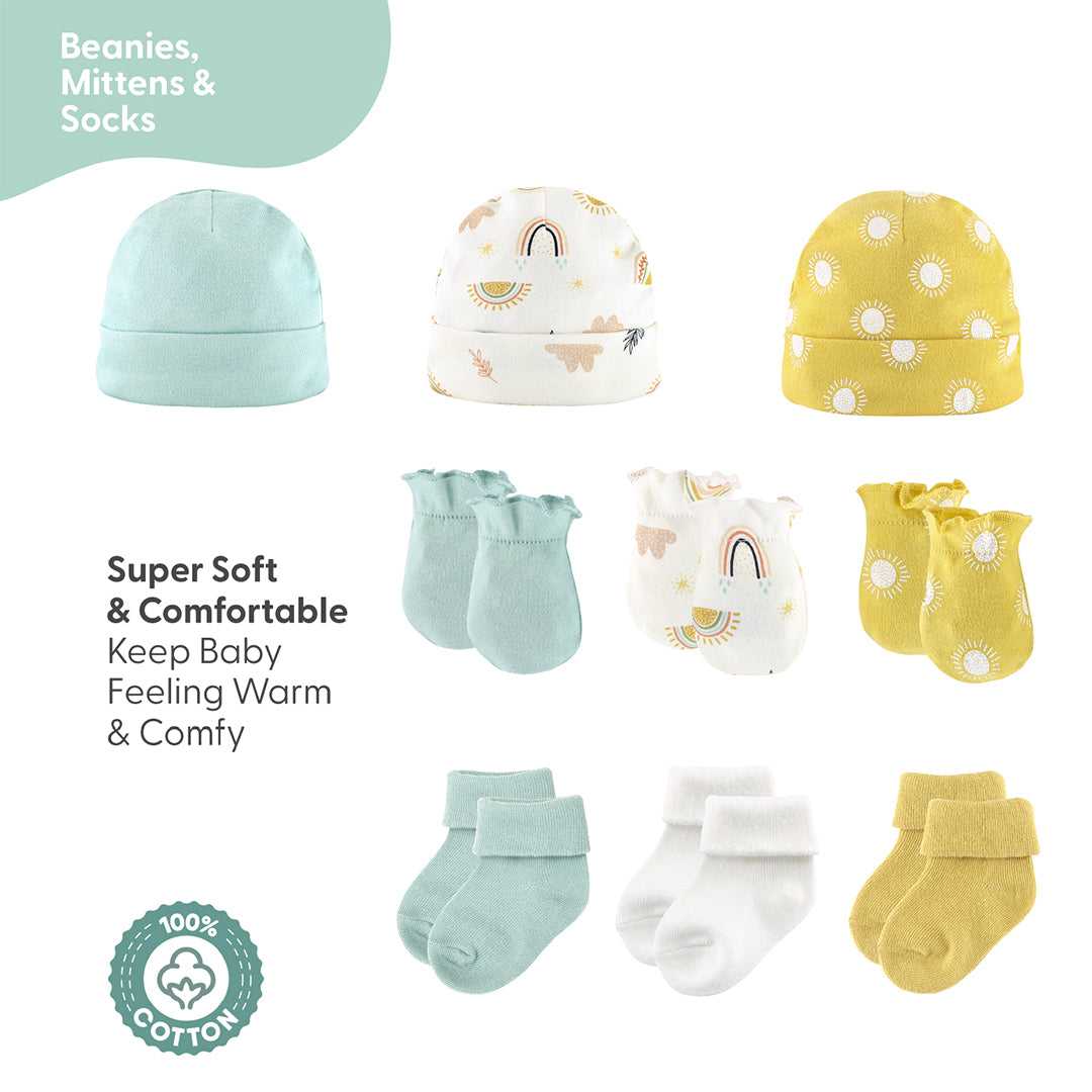 Sunny Side Up Baby Layette Gift Set, 16 Piece - Image 7
