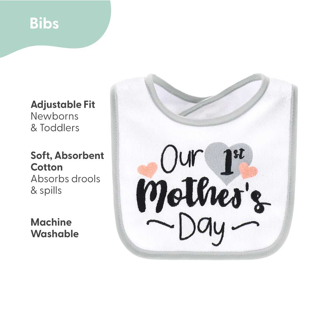 Holiday Baby Boy or Girl Terry Bibs Set of 10 - Image 2