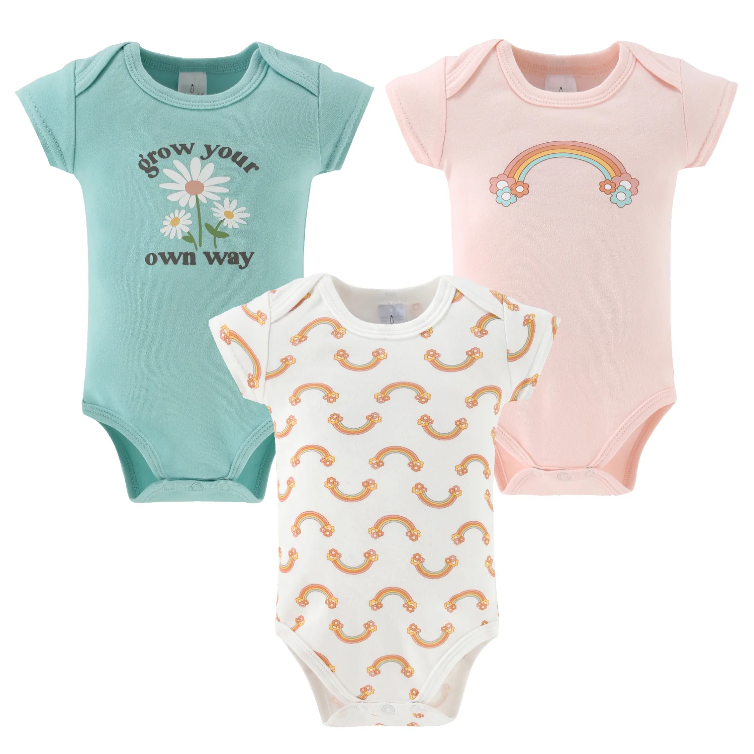 Carefree Floral Baby Girl Clothing Gift Set, 15-Piece - Image 3