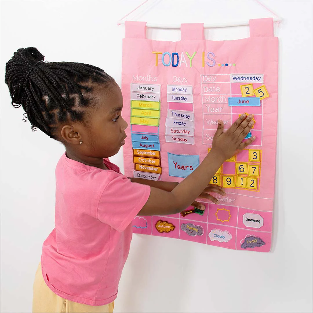 Today Is Learning Calendar, Pink - Image 5