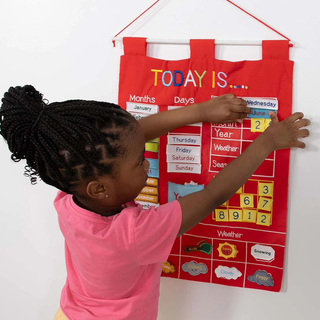 Today Is Learning Calendar, Red - Image 4
