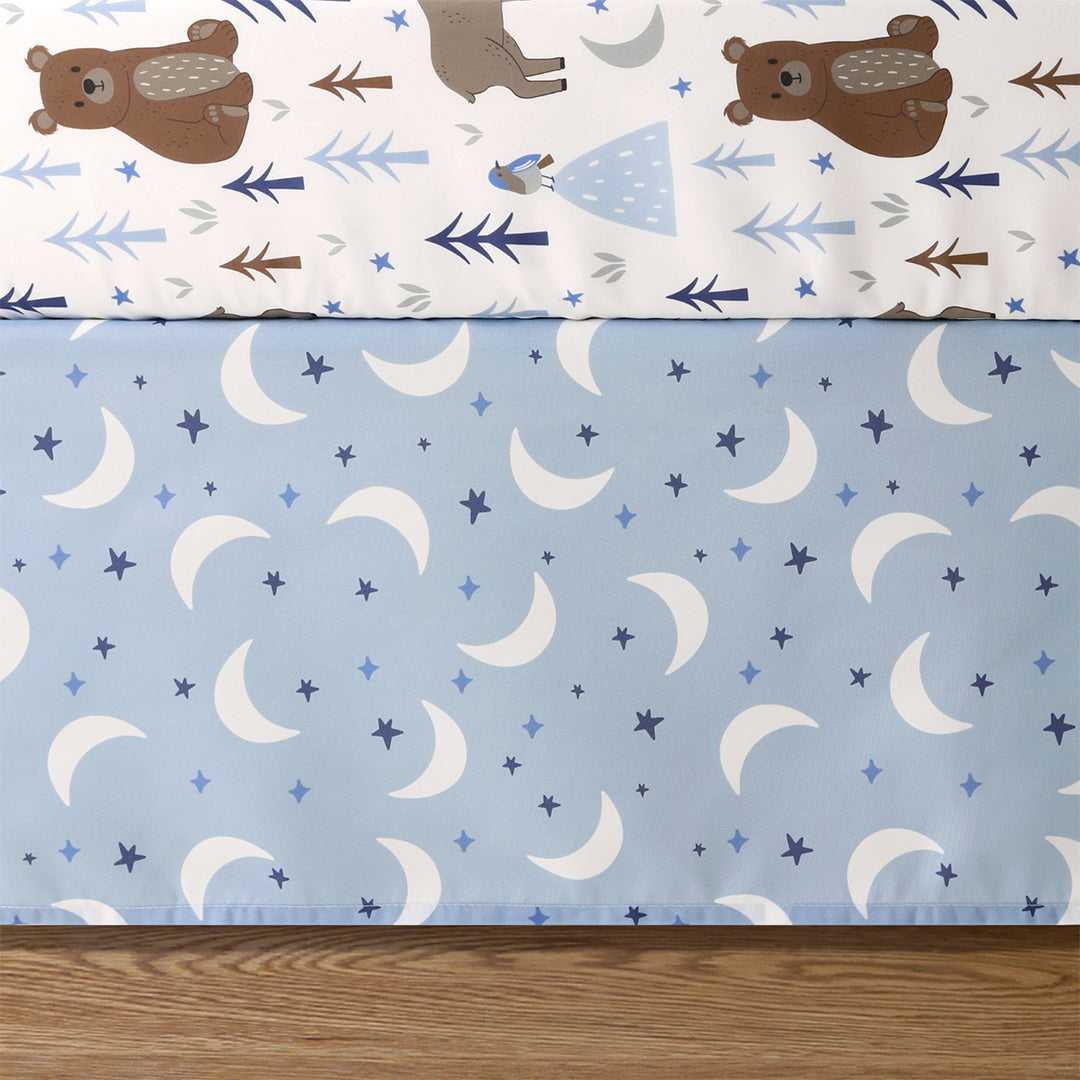 Under the Stars 3 Piece Baby Crib Bedding Set for Boys - Image 4
