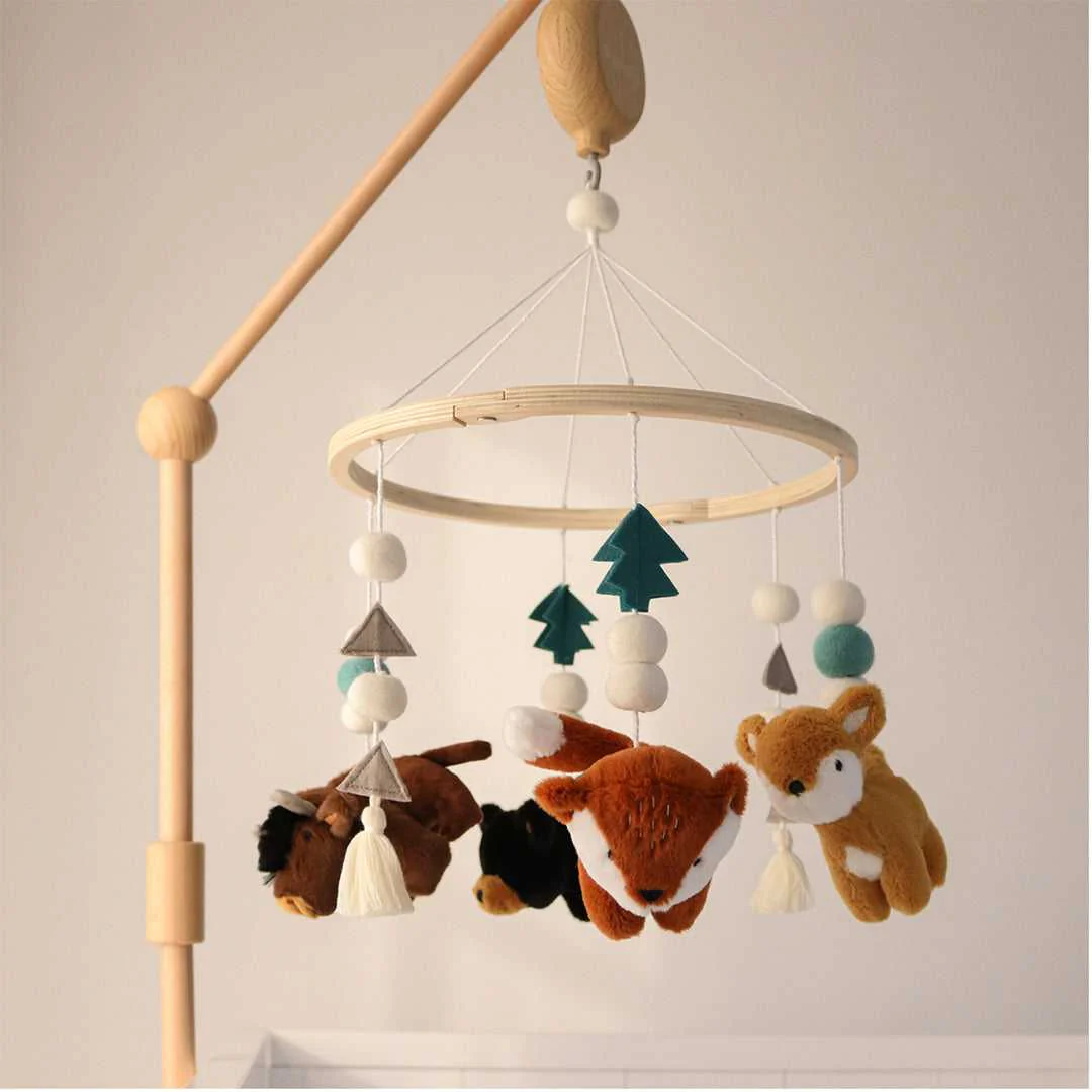 Western Woods Baby Musical Crib Mobile - Image 5