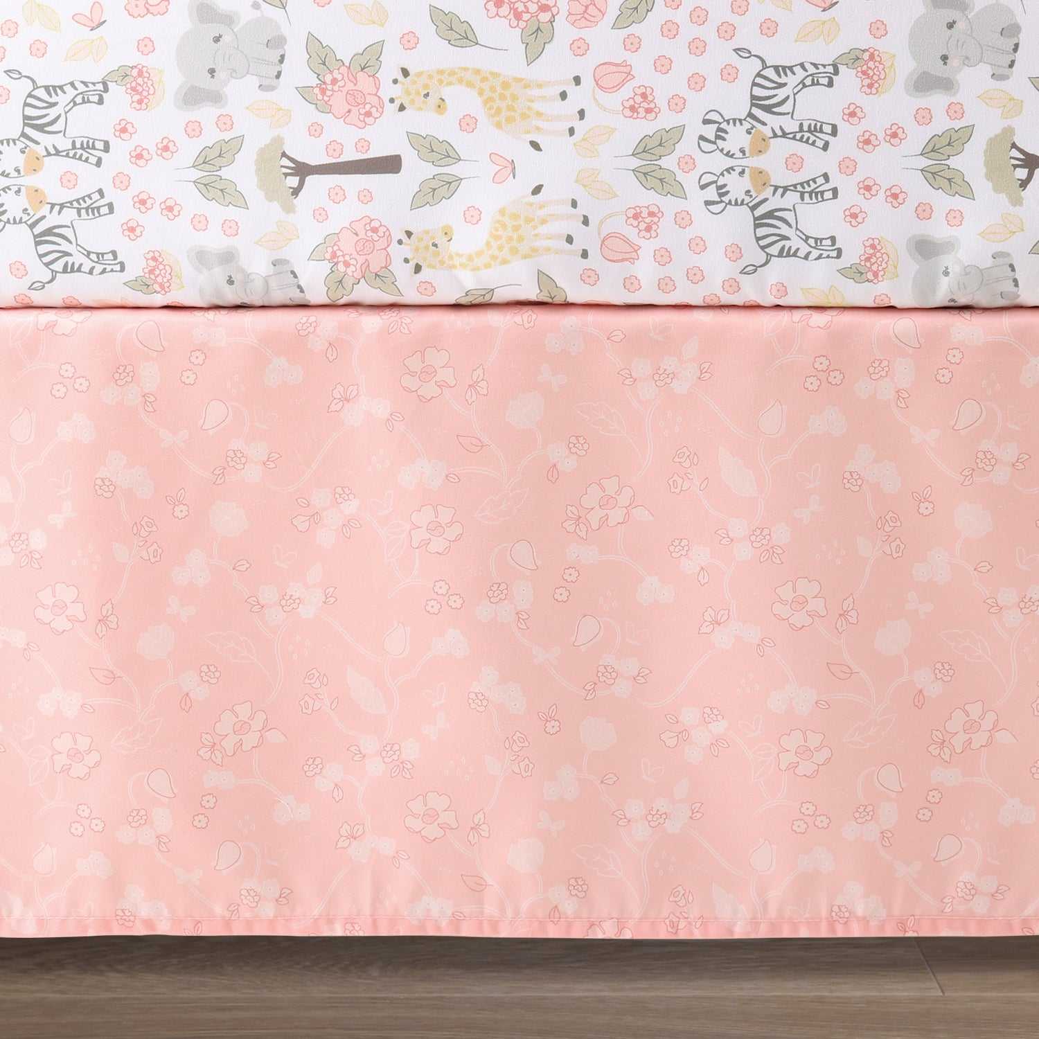 Wildest Dreams 3 Piece Baby Crib Bedding Set for Girls - Image 4