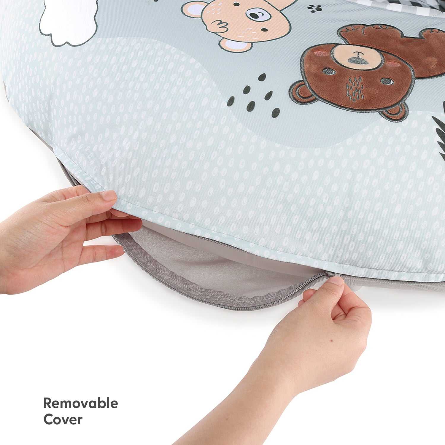 Woodland Baby Boy or Girl Play Ring - Image 3