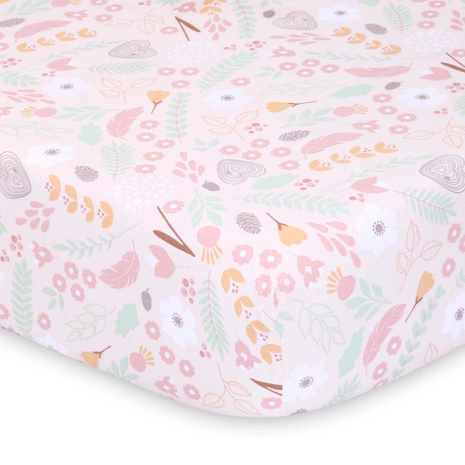 Woodland and Whimsy 2-Pack Crib Sheet Set - Image 2