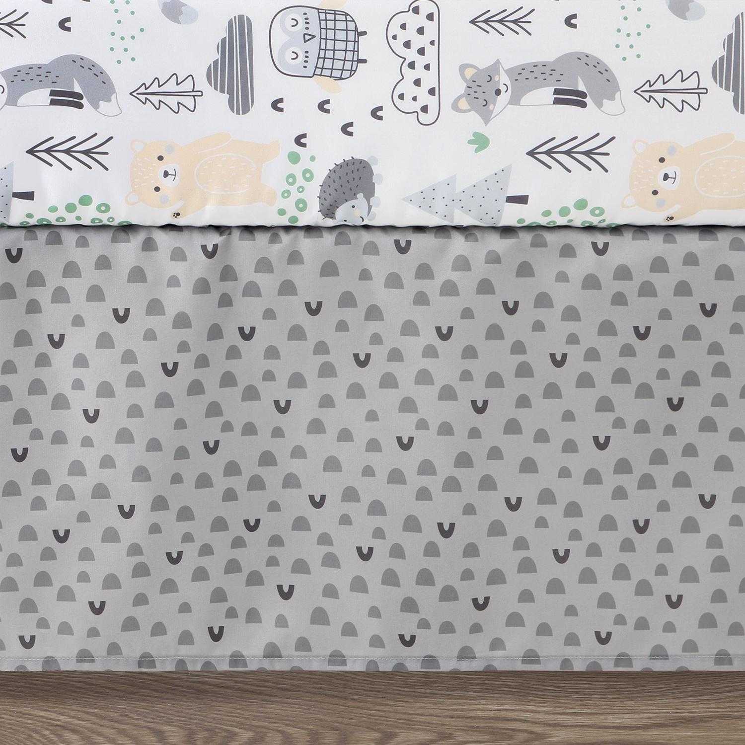 Woodscape 5-Piece Crib Bedding Set - Image 6